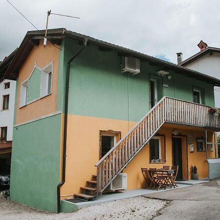 Apartma Metija Lux Z Savno Кобарид Екстериор снимка